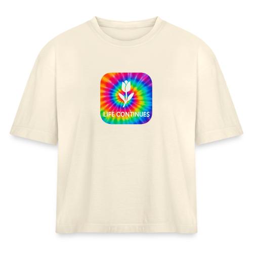 Logo - Women's Heavyweight Cropped T-Shirt