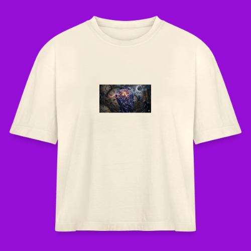 Hey You - Women's Heavyweight Cropped T-Shirt