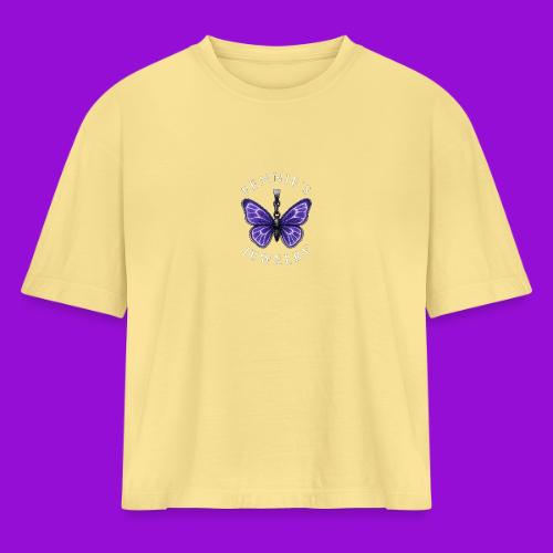 Pennie's Jewelry - Women's Heavyweight Cropped T-Shirt