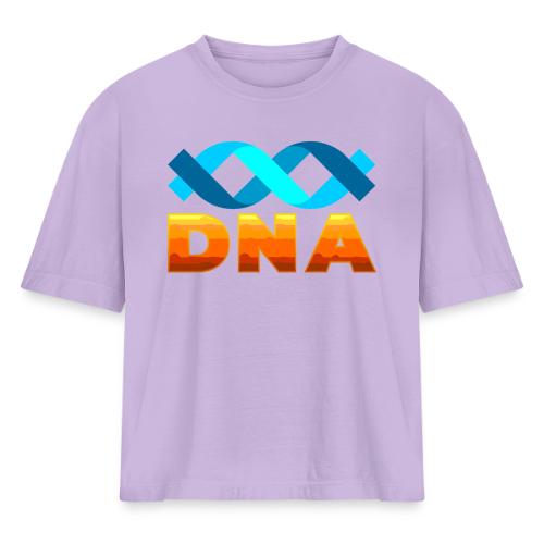 DNA: Coded to Be - Women's Heavyweight Cropped T-Shirt