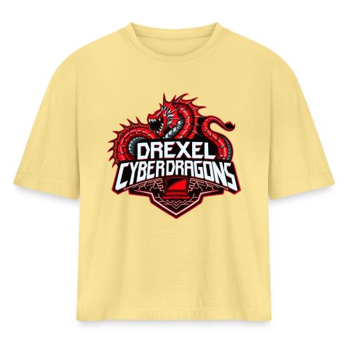 Red Team - Women's Heavyweight Cropped T-Shirt