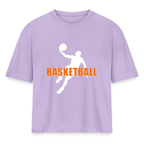 Slam Dunk Motion - Women's Heavyweight Cropped T-Shirt