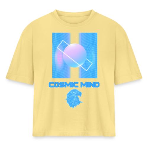 Cosmic Mind - Women's Heavyweight Cropped T-Shirt