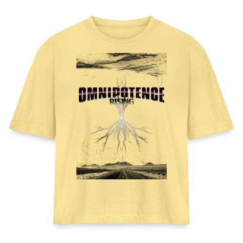 Omnipotence Rising - Women's Heavyweight Cropped T-Shirt