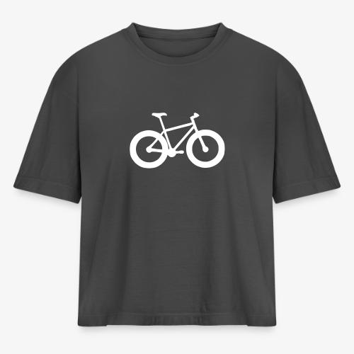 fatbike - Women's Heavyweight Cropped T-Shirt