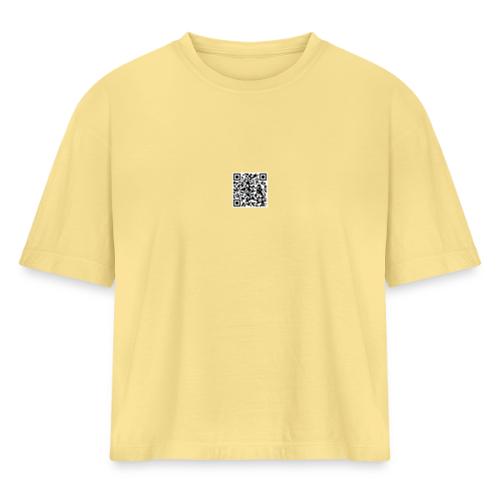 business series webinar social commerce funnel - Women's Heavyweight Cropped T-Shirt