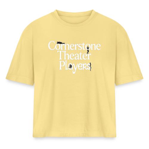 Cornerstone Theater Players (Light) - Women's Heavyweight Cropped T-Shirt