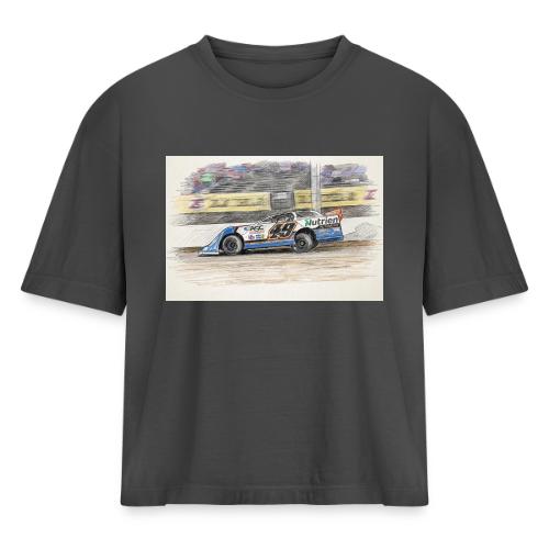 Jonathan Davenport's #49 - Women's Heavyweight Cropped T-Shirt