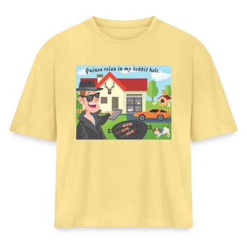 The Servant Automator - Women's Heavyweight Cropped T-Shirt