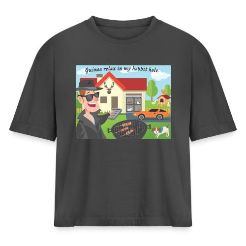 The Servant Automator - Women's Heavyweight Cropped T-Shirt