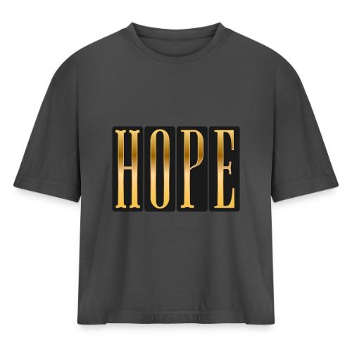 Golden Hope - Women's Heavyweight Cropped T-Shirt