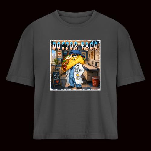 Doctor Taco - Women's Heavyweight Cropped T-Shirt
