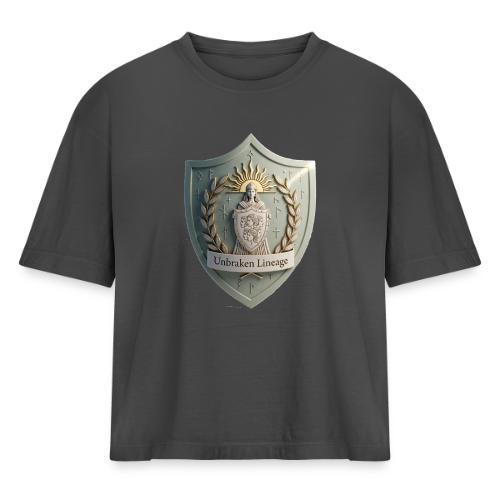 Women's Day Legacy T Shirt, Empowerment Gift 2026 - Women's Heavyweight Cropped T-Shirt