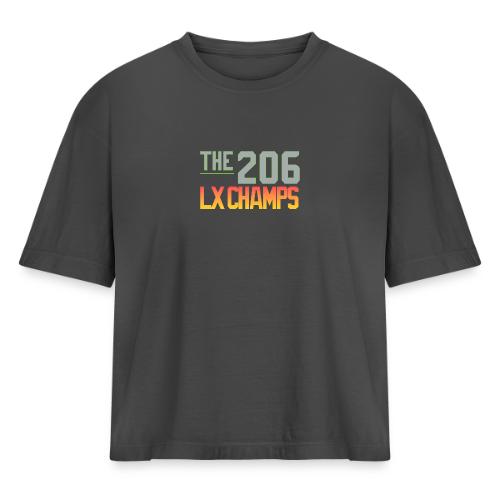 THE | 206 - Champs Wear - Fan Edition - Women's Heavyweight Cropped T-Shirt