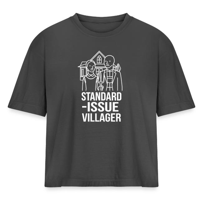 Standard-Issue Villagers (White on Color)