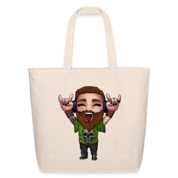 Cooldude - Eco-Friendly Cotton Tote - natural - Front