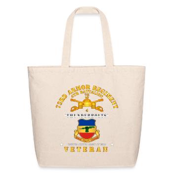 Thunderbolts Armor Regiment Veteran - Eco-Friendly Cotton Tote - natural - Front