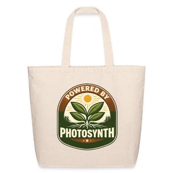 Ecologist Ecology Powered By Photosynth - Eco-Friendly Cotton Tote - natural - Front