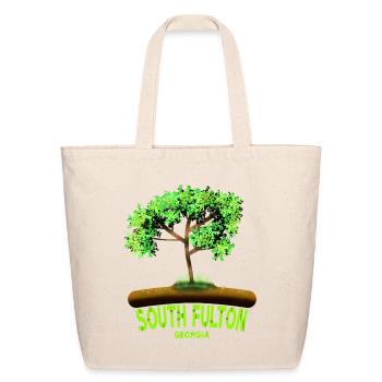 South Fulton, Georgia, South Fulton Georgia - Eco-Friendly Cotton Tote - natural - Front