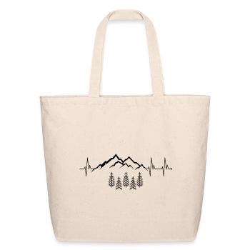 Design required - Eco-Friendly Cotton Tote - natural - Front