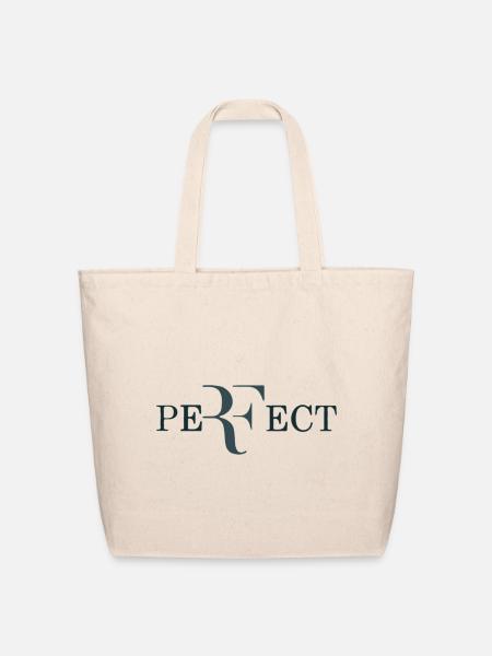 Perfect R Monogram Design - Eco-Friendly Cotton Tote - natural