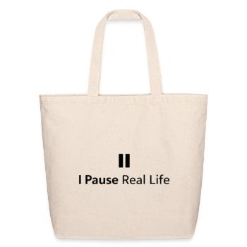 [Design image required] - Eco-Friendly Cotton Tote - natural - Front