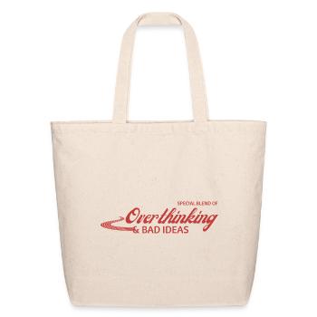 Special Blend Of Overthinking Bad Ideas Vintage Lo - Eco-Friendly Cotton Tote - natural - Front