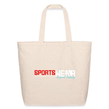Sports wear - Eco-Friendly Cotton Tote - natural - Front