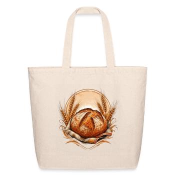 Artisan Sourdough Baker Rustic - Eco-Friendly Cotton Tote - natural - Front