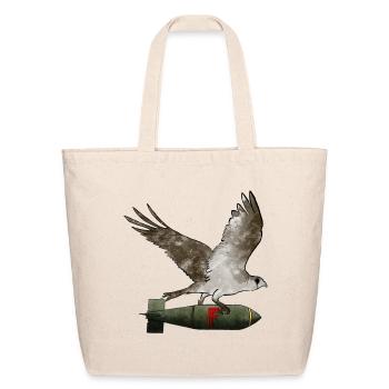 F Bomb - Eco-Friendly Cotton Tote - natural - Front