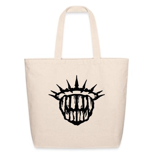 Teeth Of The Divine Sigil BLACK - Eco-Friendly Cotton Tote