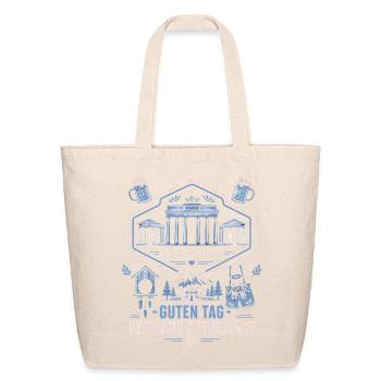 Germany-Deutschland-German Brandenburg Gate - Eco-Friendly Cotton Tote - natural - Front