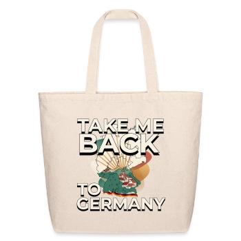 Take Me Back to Germany - Eco-Friendly Cotton Tote - natural - Front