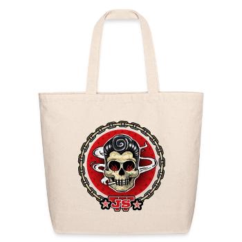 johnny boy - Eco-Friendly Cotton Tote - natural - Front