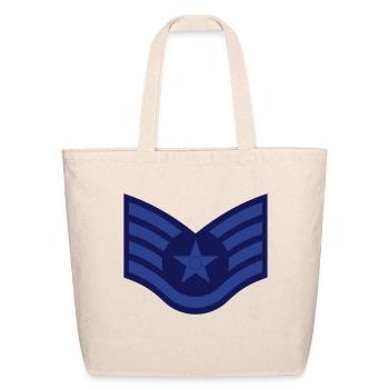Badge staff - Eco-Friendly Cotton Tote - natural - Front