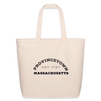 Provincetown Massachusetts - Eco-Friendly Cotton Tote - natural - Front
