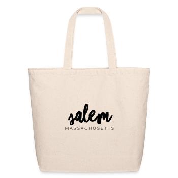 Salem Massachusetts - Eco-Friendly Cotton Tote - natural - Front