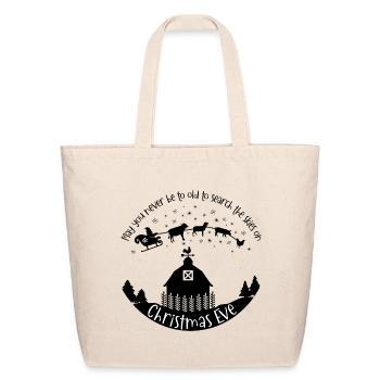 Search the skies -Farm - Eco-Friendly Cotton Tote - natural - Front