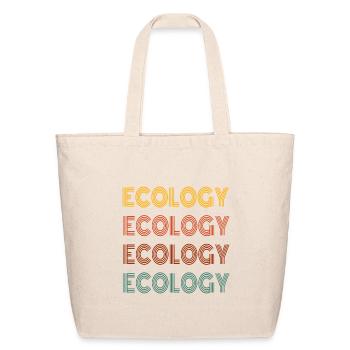 Ecology Gradient Quartet - Eco-Friendly Cotton Tote - natural - Front