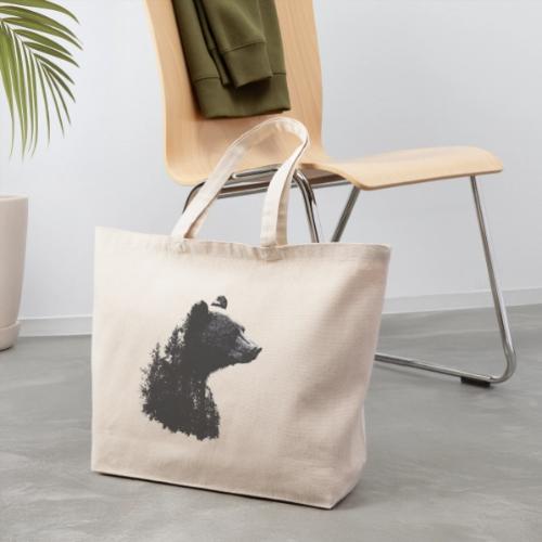 Forest Within the Bear - Eco-Friendly Cotton Tote