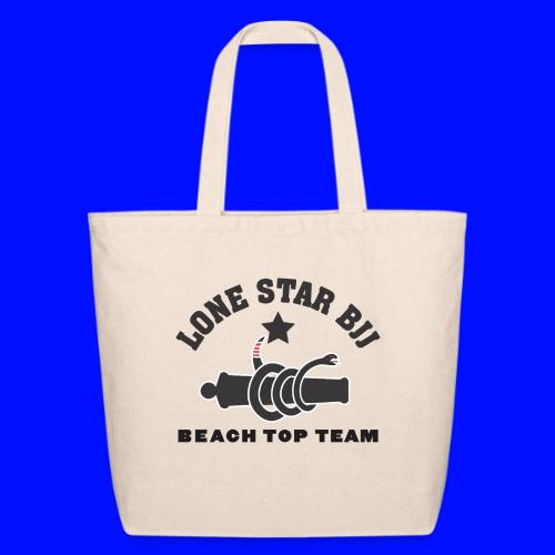 Beach Top Team - Lone Star BJJ - Black - Eco-Friendly Cotton Tote