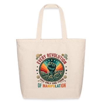 Fist of Revolution Gearwork - Eco-Friendly Cotton Tote - natural - Front