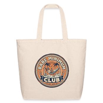 Bare Minimum Club - Eco-Friendly Cotton Tote - natural - Front