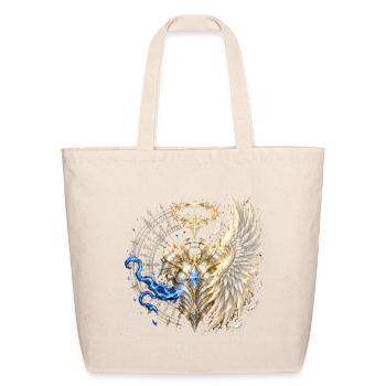 Celestial Guardian Fantasy T-Shirt | Guardians of  - Eco-Friendly Cotton Tote - natural - Front