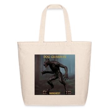 Dog Guardian Barghest - Eco-Friendly Cotton Tote - natural - Front