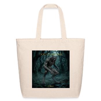 Dog Guardian Grai - Eco-Friendly Cotton Tote - natural - Front