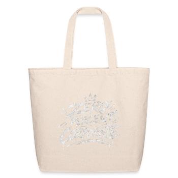 Zero Percent Corporate Graffiti - Eco-Friendly Cotton Tote - natural - Front