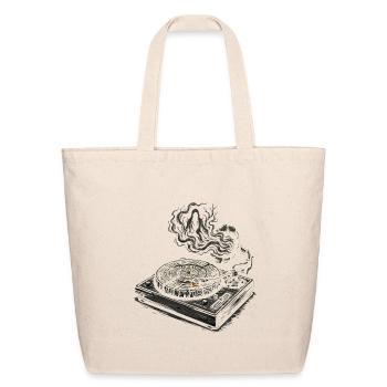 Haunted Phone Booth Spooky Forest Retro Horror - Eco-Friendly Cotton Tote - natural - Front