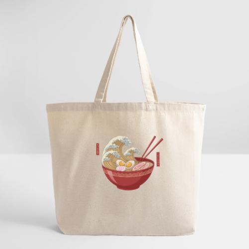 The Great Wave of Ramen - Eco-Friendly Cotton Tote