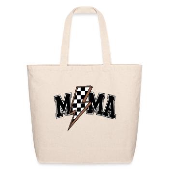 Mama Lightning Bolt - Eco-Friendly Cotton Tote - natural - Front